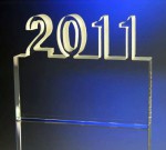 Kristallglas-Aufsteller 2011